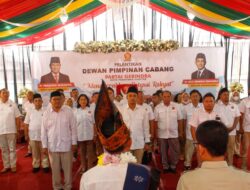 Resmi Dilantik Ketua DPC Gerindra Pematang Siantar, Gusmiyadi : Pemilu 2024 Gerindra Pematang Siantar Jadi Pemenang